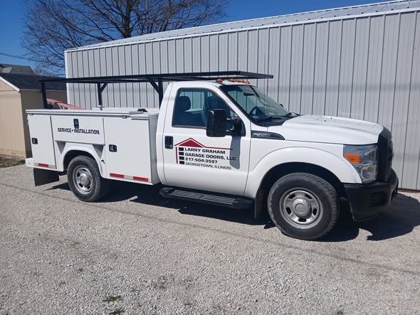 Larry Graham Garage Doors service truck